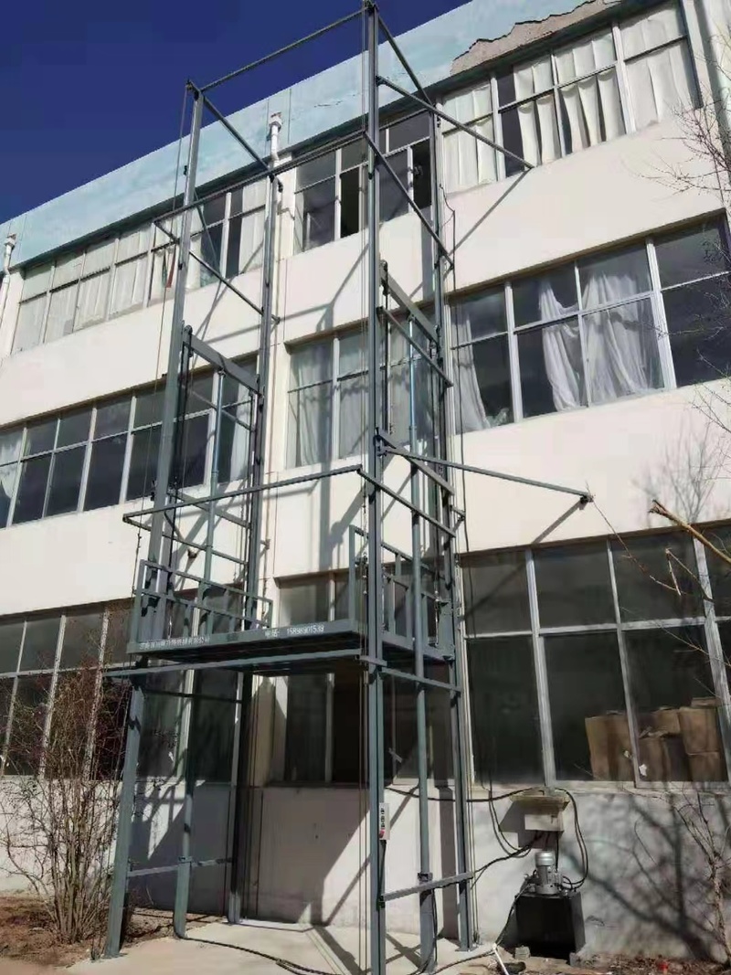 漯河室外贴墙货梯